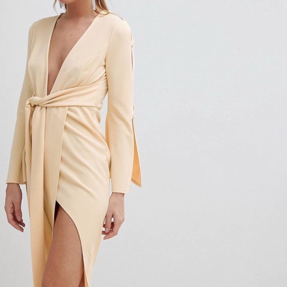 ASOS Dresses & Skirts - ASOS Wrap Kimono Bell Sleeve Dress Blogger Fave 4